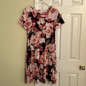 LuLaRoe Jessie Floral Dress